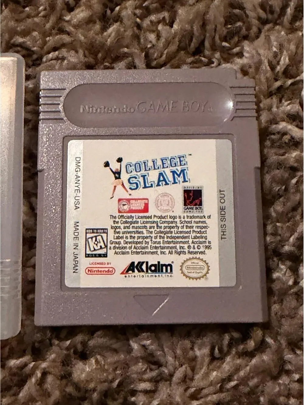 College Slam for Nintendo Gameboy